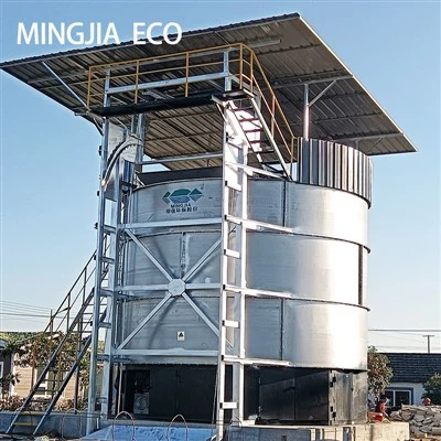 Vertikal kompostmaskin